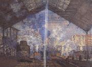 Claude Monet Gare Saint-Lazare (nn02) France oil painting reproduction